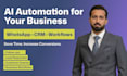 build ai automation system using whatsapp, CRM and workflows