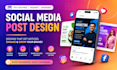 design professional food promo posts for instagram