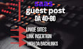 do saas link insertion guest post backlinks on high da saas blog