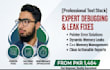 optimize c plus plus code and fix memory management issues