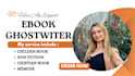 be your non fiction ebook ghostwriter ghost write fiction book ghostwriting
