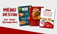 design modern menu restaurant menu digital menu food menu