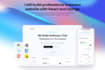 a fast, modern business website using react and django