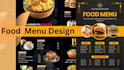 design a high conversion restaurant menu or digital menu board