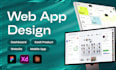 design UX UI for saas, CRM, dashboard, web app, mobile app