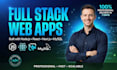 build full stack web app using nodejs react nextjs mysql