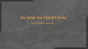 professional commercial proposals and business documents