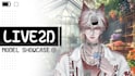 design and rig live2d model live 2d vtuber model 2d vtuber model vtuber model
