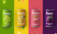 design beverage packaging, beer can label and bottle label