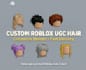 create custom stylized roblox hair