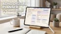 design an adhd hyperlinked digital planner for focus and productivity