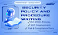 write iso 27001 IT security policies and sops