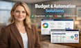 do budget spreadsheet, rental sheet and automate workflows with zapier