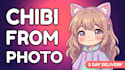 create a cute chibi avatar from your photo