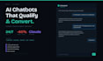 build an ai chatbot for lead generation or customer support using claude