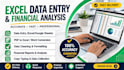 do excel data entry, data cleaning and financial analysis