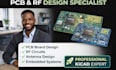 design pcb boards, rf circuits, antenna design, and embedded systems