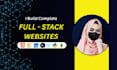 develop full stack web apps using react nextjs and flask