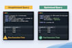 write and optimize sql queries for faster performance