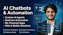 develop ai chatbot, ai automation systems, and ml powered web and mobile