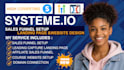 build systeme io sales funnel systeme io landing page website systeme io funnel