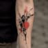 custom an abstract black tattoo design