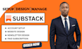 create substack publication account substack newsletter substack podcast post