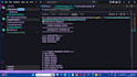 created a python student database management system