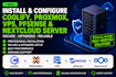 install and configure proxmox, coolify, vps, pfsense and nextcloud server