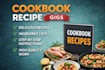 write cookbook recipes professionally
