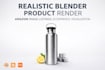 realistic blender product render, amazon image listings, ecommerce visualization