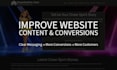 improve your website content and increase conversions