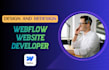 be your webflow developer for webflow website design