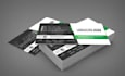 do modern business card design in 1 day