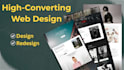 a clean and responsive web design