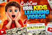 create learning kids educational videos for youtube animation for kids