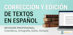 proofread and edit your spanish texts impeccably