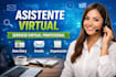seré tu asistente virtual para tareas administrativas