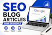 write SEO blog articles