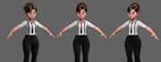 custom 2d 3d cartoon character for film