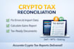 do crypto tax software reconciliation