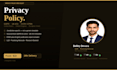 draft  gdpr, ccpa and ico compliant privacy policy