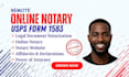 provide fast online notary services same day, remote online notary