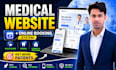 design a medical website with appointment booking