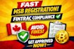 do fast canada msb registration, fintrac compliance, aml setup guaranteed