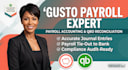 handle your gusto payroll accounting and quickbooks reconciliation