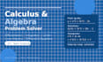 solve calculus and algebra problems step by step