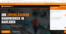 create a professional, modern and fast loading website