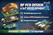 do rf pcb design flexible rigid iot device arduino firmware raspberry pi esp32