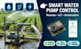 build a remote controlled water pump system for agriculture
